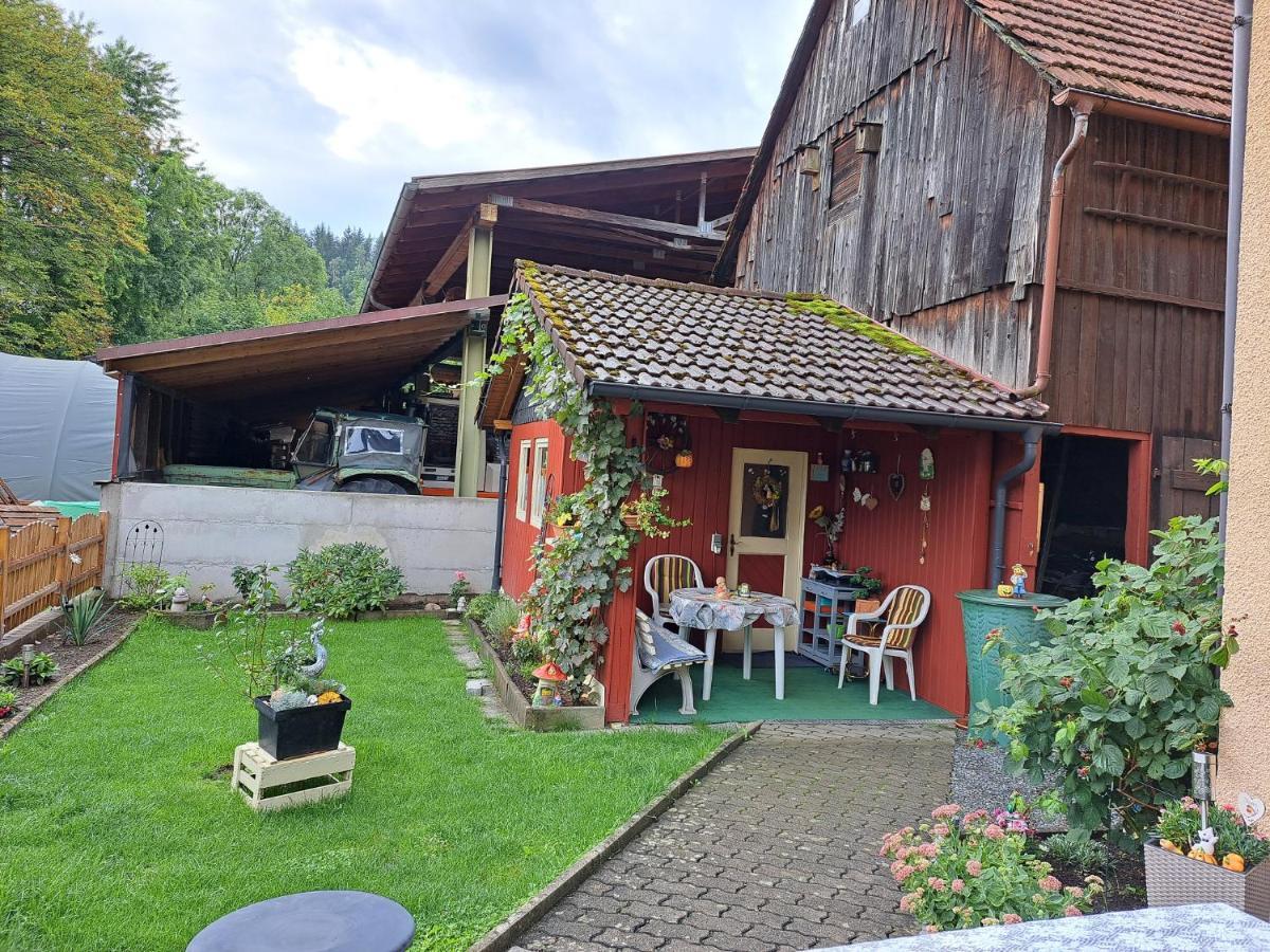 Ferienwohnung Sonja Mit Garten Und Freisitz Steinwiesen Екстериор снимка