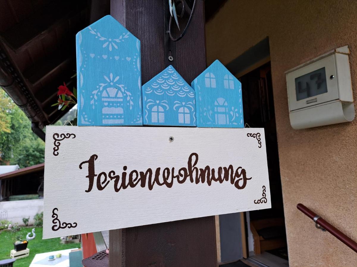 Ferienwohnung Sonja Mit Garten Und Freisitz Steinwiesen Екстериор снимка